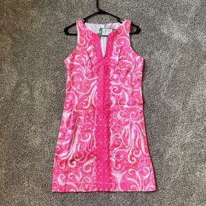Lilly Pulitzer Ryder Shift Dress Pink Pout